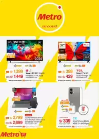 Catálogo Metro semana 37 Página 4: LG Smart TV 50" QNED MiniLED AI 4K 2026 €1.399,00