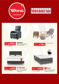 Catálogo Wong Página 3: Forli Cama Americana Acqua 1.5 plazas + sofá cama €519,00