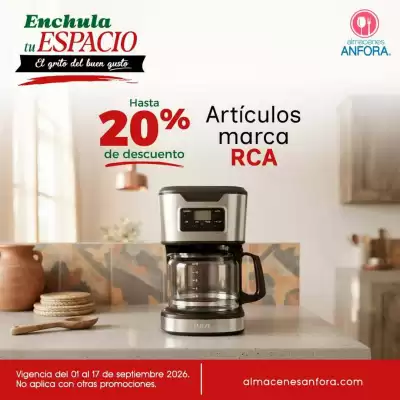 Anforama (válido hasta 17-09)