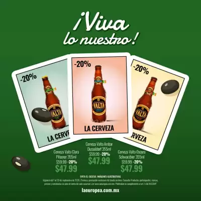 La Europea (válido hasta 20-09)