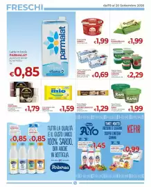 Volantino Maxi Nonna Isa Pagina 5: Yogurt magro 0,1% Latteria Vipiteno €0,69, Yogurt intero, magro Activia Danone €2,29