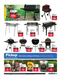 Makro catalogue Page 3: Megamaster 56 cm Compress Kettle Braai €1.599,00