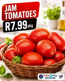 Take 'n Pay catalogue Page 15: Jam Tomatoes €7,99