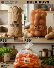 Take 'n Pay catalogue Page 21: 5KG CARROTS €21,99