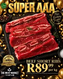 Take 'n Pay catalogue Page 27: BEEF SHORT RIBS €89,99