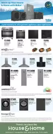 House & Home catalogue week 37 Page 1: Upright Fridge Frost Free €13.499,00, Inox 60cm Pyramid Chimney Hood €1.999,00