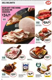 IGA catalogue week 37 Page 13: Regular Hot Roast Chicken €11,50, Streaky Bacon €18,99