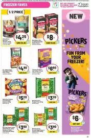 IGA catalogue week 37 Page 28: McCain Farm Picked Peas €3,20, Dr. Oetker Papa Giuseppe's Pizza Pies €4,90