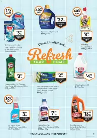 Foodworks catalogue week 37 Page 11: Mr Muscle Windex Glass Cleaner Trigger €3,50, White King Bleach €4,75