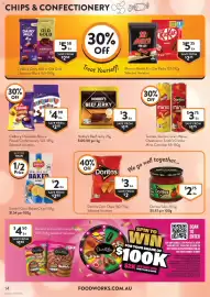 Foodworks catalogue week 37 Page 14: Twisties Doritos Grain Waves Cheetoes Smith's Crinkle Minis Cannister €3,75