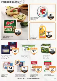 Foodworks catalogue week 37 Page 23: The Laughing Cow Cheese Spread €4,50, Flora Spread €7,50