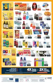 Folheto Coop Página 2: Café torrado e moído Nha Benta almofada €19,99, Atum sólido Coqueiro em água ou em óleo €9,79