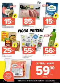 Coop Extra reklamblad vecka 38 Sida 6: Vitost €15,00, Tagliatelle €15,00