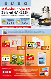 Auchan gazetka | Supermarket Strona 8: Woda demineralizowana Polariscar €4,99, Wkład olejowy Oryflame €11,99