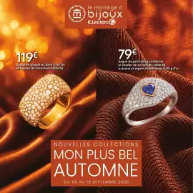 Catalogue E.Leclerc Bijoux page 1