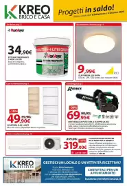 Volantino Kreo Brico e Casa Pagina 1
