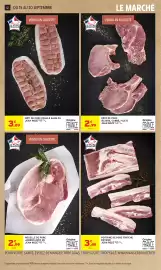 Catalogue Intermarché Hyper page 12: JEAN ROZÉ Rouelle de porc jambon avec os €2,99, JEAN ROZÉ POITRINE DE PORC FRAÎCHE €3,49