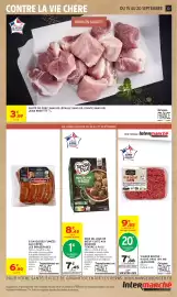 Catalogue Intermarché Hyper page 13: Tendre & Plus Noix de Jouve de Bœuf €7,45, JEAN ROZÉ SAUTÉ DE PORC SANS OS €3,69
