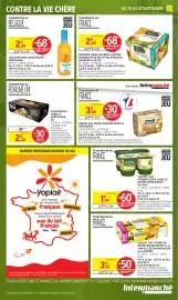 Catalogue Intermarché Hyper page 23: Tropicana Jus d'orange sans pulpe €2,69, La Laitière Yaourt Pot Verre €3,15