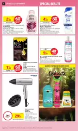 Catalogue Intermarché Hyper page 40: GARNIER OLIA COLORATION PERMANENTE €3,17, BABYLISS SÈCHE CHEVEUX COSMOS €29,99