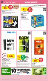 Catalogue Intermarché Hyper page 42: Gillette LAMES FUSION 5 €24,76, Always Serviettes hygiéniques ultra secure nuit €4,43