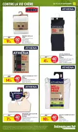 Catalogue Intermarché Hyper page 51: ATHENA Boxers €14,94, DODO PROTÈGE MATELAS €9,95