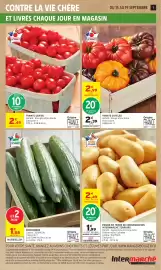 Catalogue Intermarché Hyper page 7: TOMATES DE FRANCE TOMATE CERISE €2,49, CONCOMBRES DE FRANCE €1,88