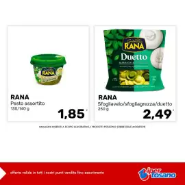 Volantino Iper Tosano settimana 37 Pagina 3: RANA Pesto assortito €1,85, RANA Sfogliavelo/sfogliagrezza/duetto €2,49