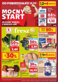 Kaufland gazetka tydzień 37 Strona 64: Śliwki podłużne €3,49, Ogórki gruntowe €3,49