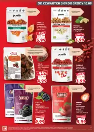 Kaufland gazetka tydzień 37 Strona 17: Miechunka peruwiańska Purella €5,99, Morwa biała Purella €3,99