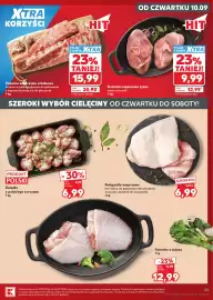 Kaufland gazetka tydzień 37 Strona 23: Żeberka wieprzowe schabowe krojone w paski €15,99