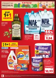 Kaufland gazetka tydzień 37 Strona 3: Woda mineralna niegazowana Nałęczowianka 6-pak €9,54