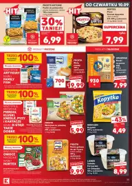 Kaufland gazetka tydzień 37 Strona 35: Pizza Grande Appetito Hortex €7,99, Kopytka Henglein €4,49