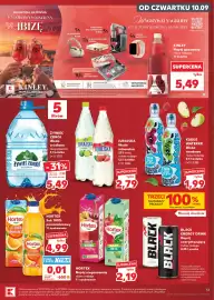 Kaufland gazetka tydzień 37 Strona 51: Woda smakowa Kubuś Waterrr malina €1,99, Napój niegazowany Hortex jabłko-wiśnia €2,19