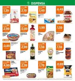 Volantino Ekom Pagina 4: Pan Bauletto Bianco Mulino Bianco €0,89, Baiocchi Mulino Bianco €2,19