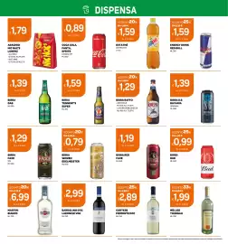 Volantino Ekom Pagina 5: Bardolino Doc Laronchi Vini €2,99, Birra Raffo €1,29