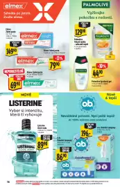 Albert leták | Supermarket Strana 16: Listerine ústní voda 500ml, vybrané druhy €89,90