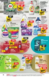 Albert leták | Supermarket Strana 20: Lenor Aviváž/ Vonné perličky • 59 dávek aviváž/ 150 g perličky €79,90