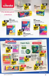 Albert leták | Supermarket Strana 21: Spontex Colors houbička na nádobí 10 ks + 2 ks €21,90