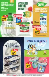 Albert leták | Supermarket Strana 4: Danone Activia Kefír bílý €21,90, Danone Activia €10,90