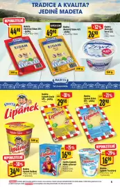 Albert leták | Supermarket Strana 5: Madeta Jihočeský Eidam 30% - plátky €44,90, Madeta Jihočeský Eidam 45% - plátky €49,90