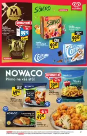 Albert leták | Supermarket Strana 7: Zmrzlina Solero multipack €99,90, Zmrzlina Cornetto multipack €99,90