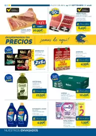 Folleto Cash Ecofamilia semana 37 Página 3: Centro jamón reserva r/sal coren €20,99, Coosur aceite oliva virgen extra €22,55