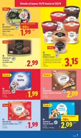Catálogo Lidl semana 38 Página 19: Bon gelati cono de vainilla y fresa €1,99, Gelatelli cono de nata €1,99