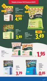 Catálogo Lidl semana 38 Página 21: Alesto Cacahuetes tostados y salados €0,85, Alesto frutos secos €1,95