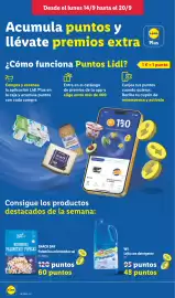 Catálogo Lidl semana 38 Página 28: W5 lejía con detergente perfumada €48,00, Snack Day palomitas microondas sal €60,00