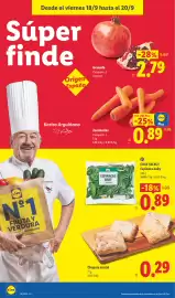 Catálogo Lidl semana 38 Página 32: Chapata cristal €0,29, Lidl Zanahorias €0,89