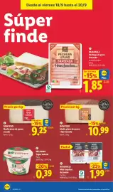 Catálogo Lidl semana 38 Página 34: Roncero media pieza de queso viejo tostado €10,99