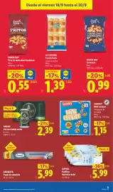 Catálogo Lidl semana 38 Página 35: Sondey mini cookies €1,15, Argus cerveza doble malta €2,39