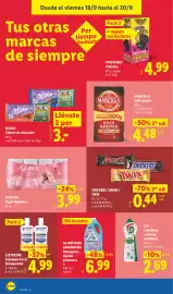 Catálogo Lidl semana 38 Página 36: Snickers / mars / twix €0,44, Marcilla café mezcla €4,48